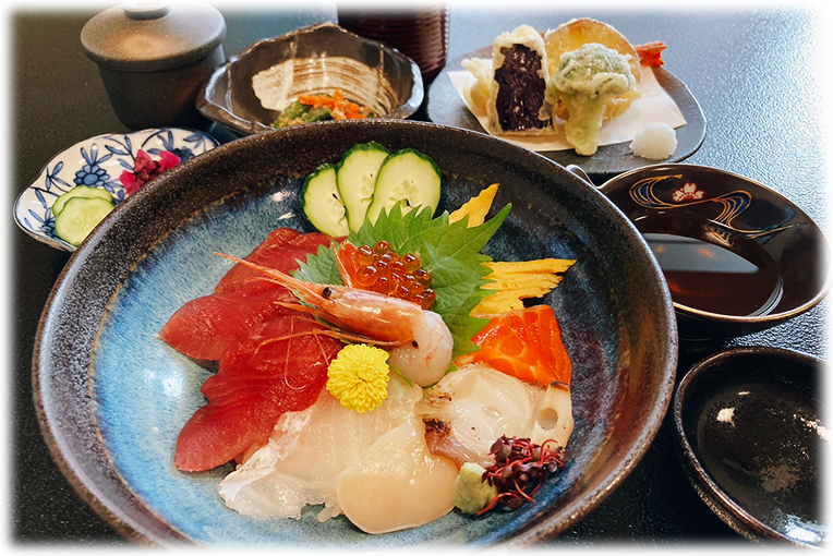 海鮮丼御膳